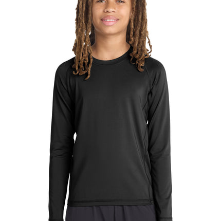 Sport-Tek  ®  Youth Long Sleeve Rashguard Tee. YST470LS