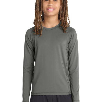 Sport-Tek  ®  Youth Long Sleeve Rashguard Tee. YST470LS