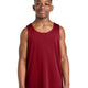 Deep Red/ White