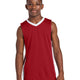 Deep Red/ White
