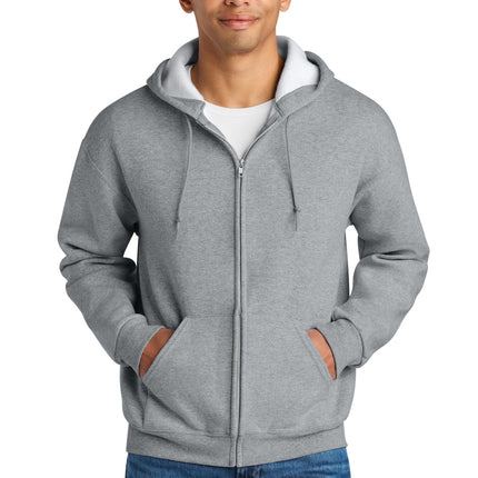 Jerzees Rugged ™  Unisex Full-Zip Hooded Sweatshirt Z12M