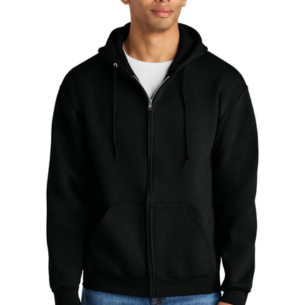 Jerzees Rugged ™  Unisex Full-Zip Hooded Sweatshirt Z12M