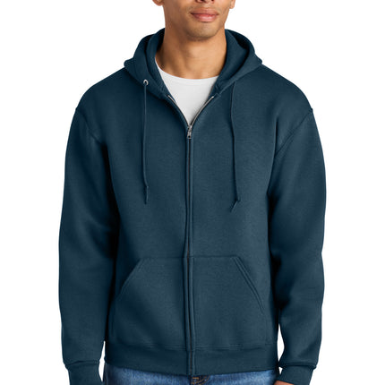 Jerzees Rugged ™  Unisex Full-Zip Hooded Sweatshirt Z12M